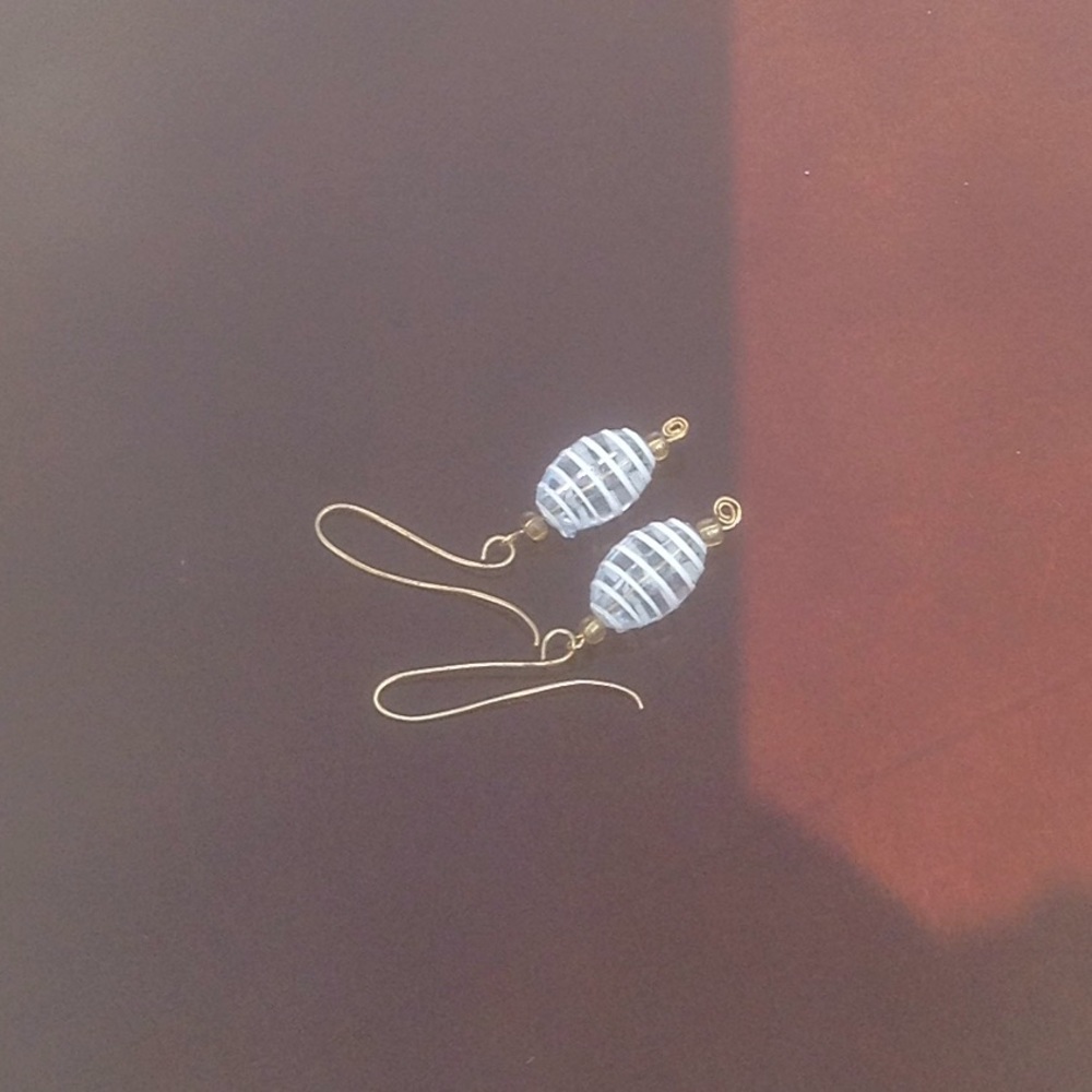 Clear Drop earrings